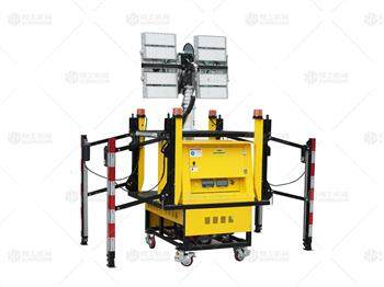 自卸式移動(dòng)是照明車(chē)